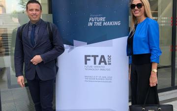 Доц. д-р Даниела Илиева-Колева представи доклад на конференцията “Future Technology Analysis - Future in the making” в Брюксел 