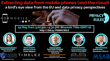 Extracting data from mobile phones (and the Cloud)