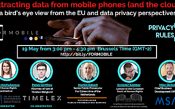 Extracting data from mobile phones