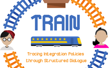 Tracing Integration Policies through Structured Dialogue (TRAIN)